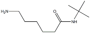 6-amino-N-(tert-butyl)hexanamide 结构式