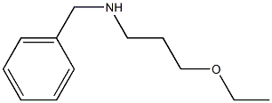 benzyl(3-ethoxypropyl)amine 结构式