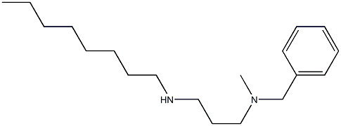 benzyl(methyl)[3-(octylamino)propyl]amine 结构式