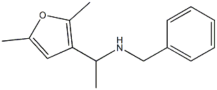 benzyl[1-(2,5-dimethylfuran-3-yl)ethyl]amine 结构式