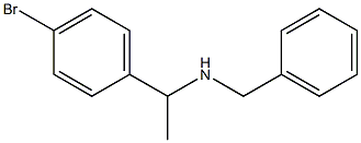 benzyl[1-(4-bromophenyl)ethyl]amine 结构式