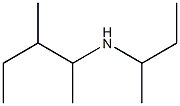 butan-2-yl(3-methylpentan-2-yl)amine 结构式