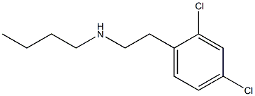 butyl[2-(2,4-dichlorophenyl)ethyl]amine 结构式