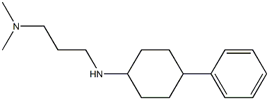 dimethyl({3-[(4-phenylcyclohexyl)amino]propyl})amine 结构式
