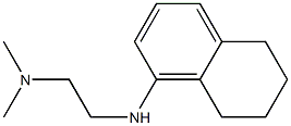 dimethyl[2-(5,6,7,8-tetrahydronaphthalen-1-ylamino)ethyl]amine 结构式