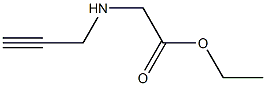 ethyl 2-(prop-2-yn-1-ylamino)acetate 结构式