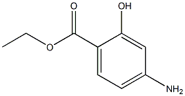 ethyl 4-amino-2-hydroxybenzoate 结构式