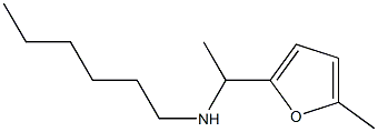 hexyl[1-(5-methylfuran-2-yl)ethyl]amine 结构式