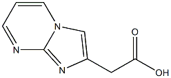 imidazo[1,2-a]pyrimidin-2-ylacetic acid 结构式