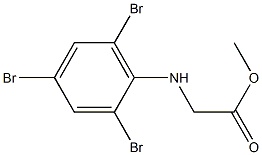 methyl 2-[(2,4,6-tribromophenyl)amino]acetate 结构式