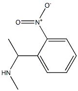 methyl[1-(2-nitrophenyl)ethyl]amine 结构式
