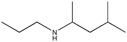 N-(1,3-dimethylbutyl)-N-propylamine 结构式