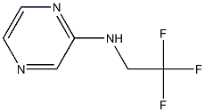 N-(2,2,2-trifluoroethyl)pyrazin-2-amine 结构式