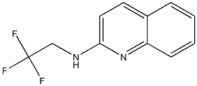 N-(2,2,2-trifluoroethyl)quinolin-2-amine 结构式