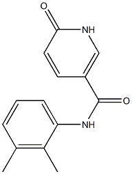 N-(2,3-dimethylphenyl)-6-oxo-1,6-dihydropyridine-3-carboxamide 结构式
