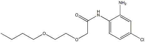 N-(2-amino-4-chlorophenyl)-2-(2-butoxyethoxy)acetamide 结构式