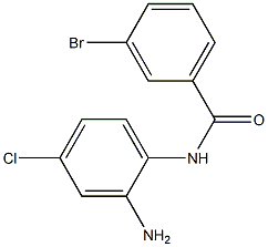 N-(2-amino-4-chlorophenyl)-3-bromobenzamide 结构式