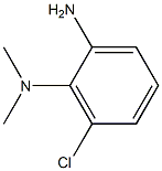 N-(2-amino-6-chlorophenyl)-N,N-dimethylamine 结构式