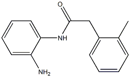 N-(2-aminophenyl)-2-(2-methylphenyl)acetamide 结构式