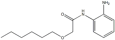 N-(2-aminophenyl)-2-(hexyloxy)acetamide 结构式