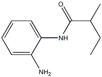 N-(2-aminophenyl)-2-methylbutanamide 结构式