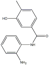 N-(2-aminophenyl)-3-hydroxy-4-methylbenzamide 结构式