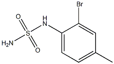 N-(2-bromo-4-methylphenyl)sulfamide 结构式