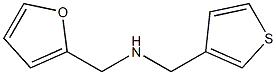 N-(2-furylmethyl)-N-(thien-3-ylmethyl)amine 结构式