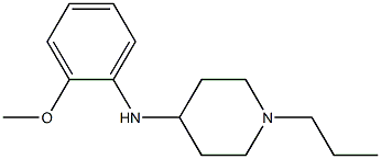 N-(2-methoxyphenyl)-1-propylpiperidin-4-amine 结构式
