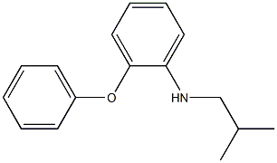 N-(2-methylpropyl)-2-phenoxyaniline 结构式