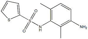 N-(3-amino-2,6-dimethylphenyl)thiophene-2-sulfonamide 结构式