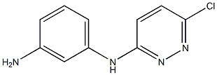 N-(3-aminophenyl)-N-(6-chloropyridazin-3-yl)amine 结构式