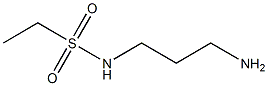 N-(3-aminopropyl)ethanesulfonamide 结构式