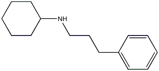 N-(3-phenylpropyl)cyclohexanamine 结构式