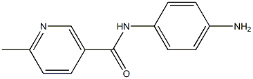 N-(4-aminophenyl)-6-methylnicotinamide 结构式