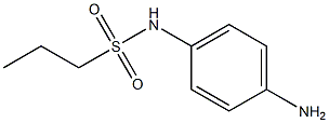 N-(4-aminophenyl)propane-1-sulfonamide 结构式