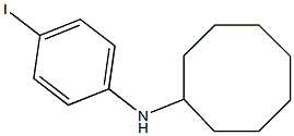 N-(4-iodophenyl)cyclooctanamine 结构式