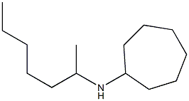 N-(heptan-2-yl)cycloheptanamine 结构式