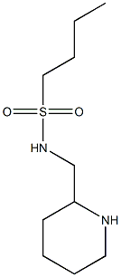 N-(piperidin-2-ylmethyl)butane-1-sulfonamide 结构式