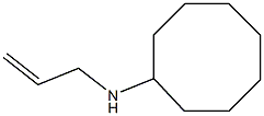 N-(prop-2-en-1-yl)cyclooctanamine 结构式