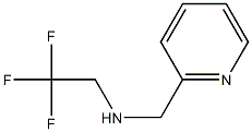 N-(pyridin-2-ylmethyl)-N-(2,2,2-trifluoroethyl)amine 结构式