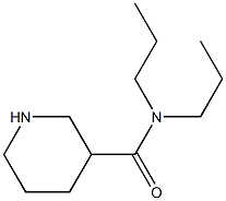 N,N-dipropylpiperidine-3-carboxamide 结构式