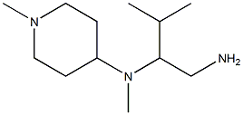 N-[1-(aminomethyl)-2-methylpropyl]-N-methyl-N-(1-methylpiperidin-4-yl)amine 结构式