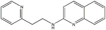 N-[2-(pyridin-2-yl)ethyl]quinolin-2-amine 结构式