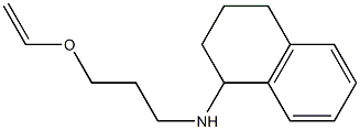 N-[3-(ethenyloxy)propyl]-1,2,3,4-tetrahydronaphthalen-1-amine 结构式