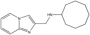 N-{imidazo[1,2-a]pyridin-2-ylmethyl}cyclooctanamine 结构式