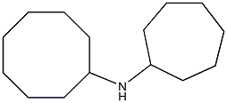 N-cycloheptylcyclooctanamine 结构式