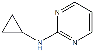 N-cyclopropylpyrimidin-2-amine 结构式