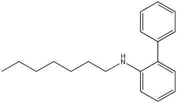 N-heptyl-2-phenylaniline 结构式