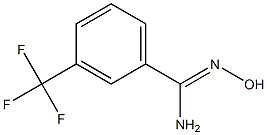 N'-hydroxy-3-(trifluoromethyl)benzene-1-carboximidamide 结构式